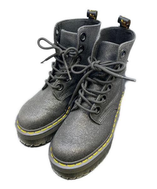 Dr.Martens（ドクターマーチン）Dr.Martens (ドクターマーチン) MOLLY GLTR 6ホールブーツ ブラック サイズ:US 7の古着・服飾アイテム