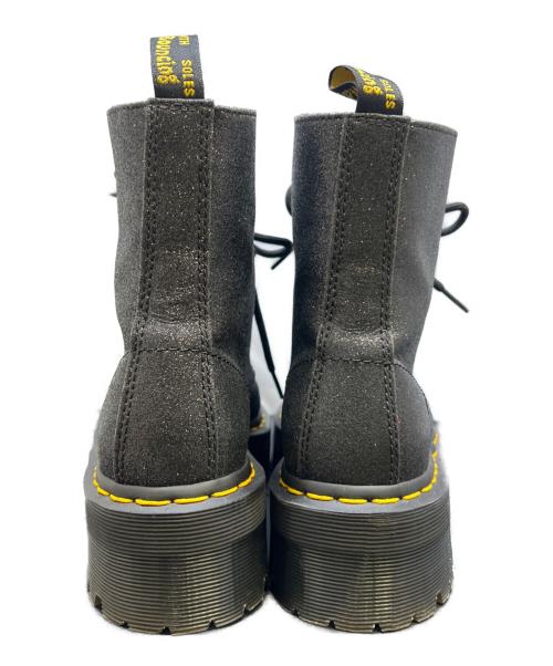 Dr.Martens（ドクターマーチン）Dr.Martens (ドクターマーチン) MOLLY GLTR 6ホールブーツ ブラック サイズ:US 7の古着・服飾アイテム
