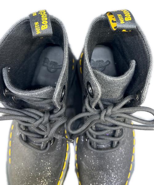 Dr.Martens（ドクターマーチン）Dr.Martens (ドクターマーチン) MOLLY GLTR 6ホールブーツ ブラック サイズ:US 7の古着・服飾アイテム