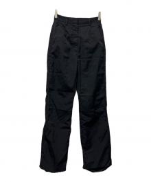 MM6 Maison Margiela（エムエムシックスメゾンマルジェラ）の古着「ナイロンパンツ」｜ブラック