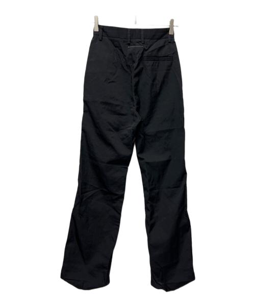 MM6 Maison Margiela（エムエムシックスメゾンマルジェラ）MM6 Maison Margiela (エムエムシックスメゾンマルジェラ) ナイロンパンツ ブラック サイズ:３６の古着・服飾アイテム