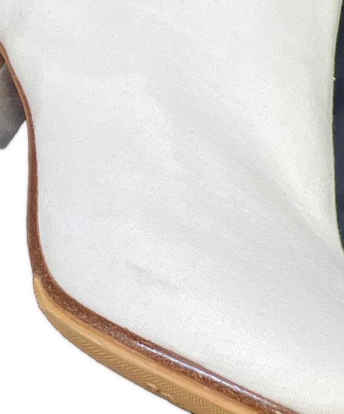 MM6 Maison Margiela（エムエムシックスメゾンマルジェラ）MM6 Maison Margiela (エムエムシックスメゾンマルジェラ) ブーツ ホワイト×シルバー サイズ:36の古着・服飾アイテム