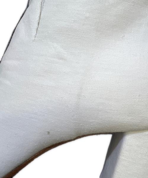MM6 Maison Margiela（エムエムシックスメゾンマルジェラ）MM6 Maison Margiela (エムエムシックスメゾンマルジェラ) ブーツ ホワイト×シルバー サイズ:36の古着・服飾アイテム