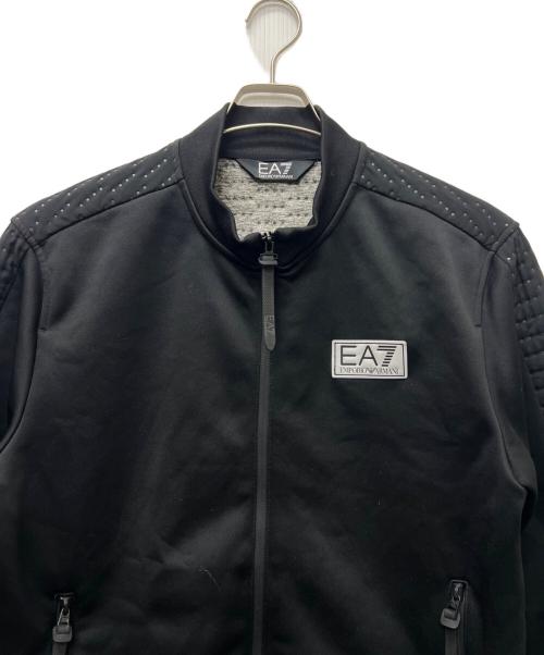 EA7（イーエーセブン）EA7 (イーエーセブン) トラックジャケット ブラック サイズ:Ｌの古着・服飾アイテム