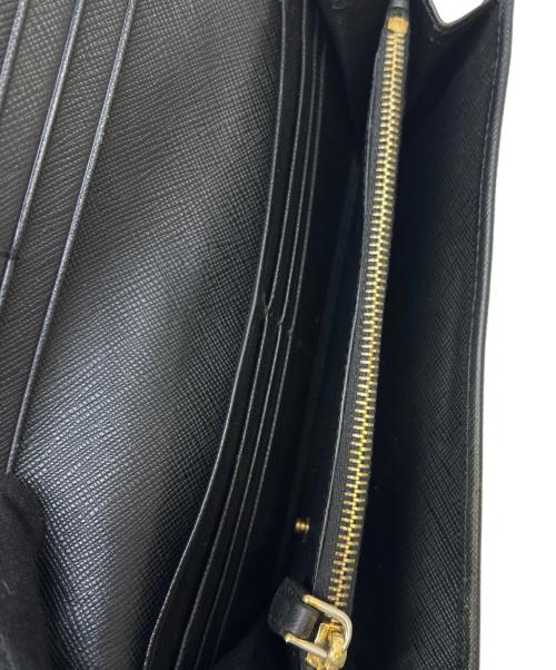 PRADA（プラダ）PRADA (プラダ) 長財布 ブラックの古着・服飾アイテム