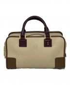 LOEWEロエベ）の古着「ハンドバッグ」｜ベージュ×ブラウン