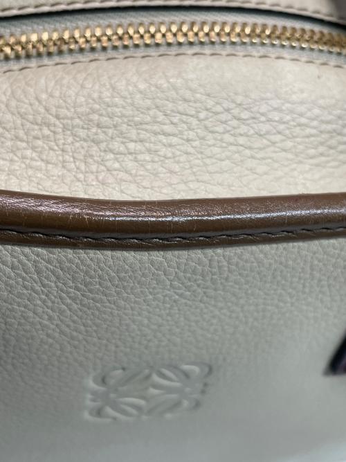 LOEWE（ロエベ）LOEWE (ロエベ) ハンドバッグ ベージュ×ブラウンの古着・服飾アイテム