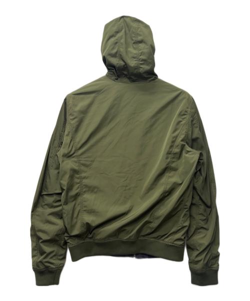 DIESEL（ディーゼル）DIESEL (ディーゼル) フーデッドジャケット グリーン サイズ:Ｌの古着・服飾アイテム