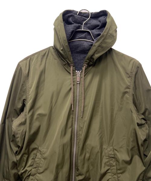 DIESEL（ディーゼル）DIESEL (ディーゼル) フーデッドジャケット グリーン サイズ:Ｌの古着・服飾アイテム