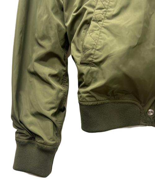 DIESEL（ディーゼル）DIESEL (ディーゼル) フーデッドジャケット グリーン サイズ:Ｌの古着・服飾アイテム