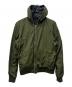 DIESEL（ディーゼル）の古着「フーデッドジャケット」｜グリーン