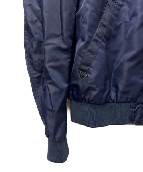 DIESEL（ディーゼル）DIESEL (ディーゼル) ボンバージャケット ネイビー×レッド サイズ:ＸＬの古着・服飾アイテム