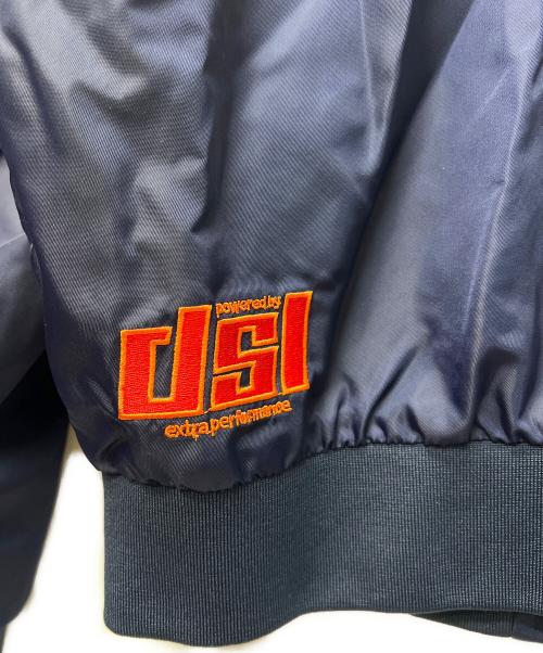 DIESEL（ディーゼル）DIESEL (ディーゼル) ボンバージャケット ネイビー×レッド サイズ:ＸＬの古着・服飾アイテム