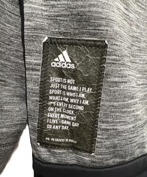 adidas（アディダス）adidas (アディダス) Z.N.E. リバーシブルフーディー ブラック サイズ:Oの古着・服飾アイテム