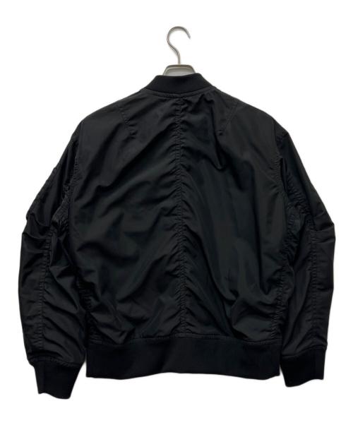 Onitsuka Tiger（オニツカタイガー）Onitsuka Tiger (オニツカタイガー) ボンバージャケット ブラック サイズ:Ｓの古着・服飾アイテム