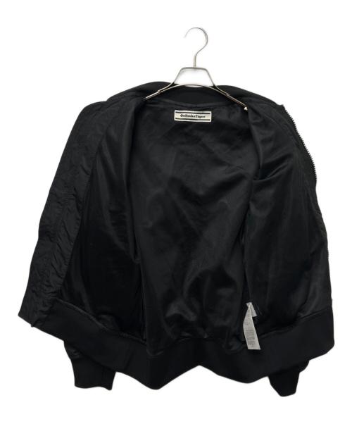 Onitsuka Tiger（オニツカタイガー）Onitsuka Tiger (オニツカタイガー) ボンバージャケット ブラック サイズ:Ｓの古着・服飾アイテム