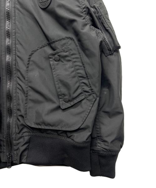 Onitsuka Tiger（オニツカタイガー）Onitsuka Tiger (オニツカタイガー) ボンバージャケット ブラック サイズ:Ｓの古着・服飾アイテム