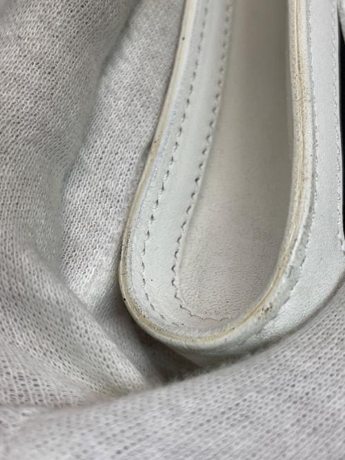 CELINE（セリーヌ）CELINE (セリーヌ) ショルダーバッグ ホワイト×ブラックの古着・服飾アイテム