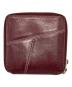 LOEWE (ロエベ) 2つ折り財布 ピンク×ボルドー：18000円