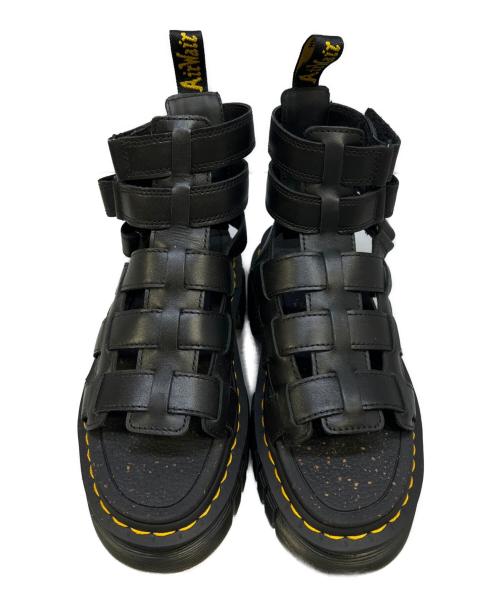 Dr.Martens（ドクターマーチン）Dr.Martens (ドクターマーチン) RICKI GLADIATOR ブラック サイズ:UK3の古着・服飾アイテム