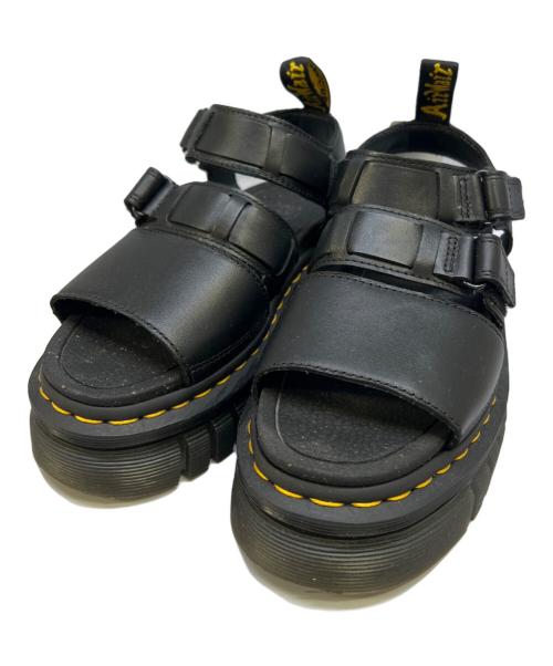 Dr.Martens（ドクターマーチン）Dr.Martens (ドクターマーチン) RICKI 3-STRAP SANDAL ブラック サイズ:UK3の古着・服飾アイテム