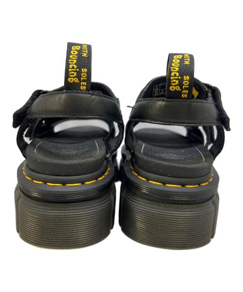 Dr.Martens（ドクターマーチン）Dr.Martens (ドクターマーチン) RICKI 3-STRAP SANDAL ブラック サイズ:UK3の古着・服飾アイテム