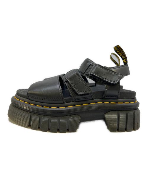 Dr.Martens（ドクターマーチン）Dr.Martens (ドクターマーチン) RICKI 3-STRAP SANDAL ブラック サイズ:UK3の古着・服飾アイテム