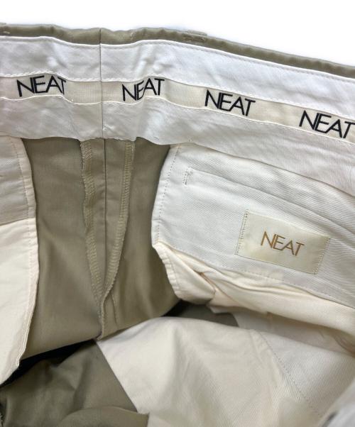 NEAT（ニート）NEAT (ニート) ツータックパンツ ベージュ サイズ:４８の古着・服飾アイテム