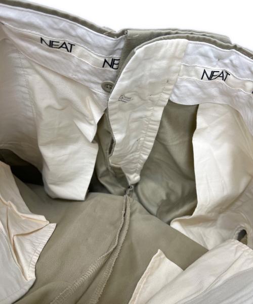 NEAT（ニート）NEAT (ニート) ツータックパンツ ベージュ サイズ:４８の古着・服飾アイテム