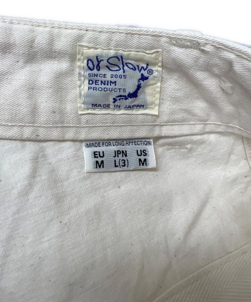 orSlow（オアスロウ）orSlow (オアスロウ) ベイカーパンツ アイボリー サイズ:Ｌの古着・服飾アイテム