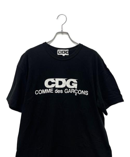 CDG（シーディージー）CDG (シーディージー) 半袖カットソー ブラック サイズ:XXLの古着・服飾アイテム