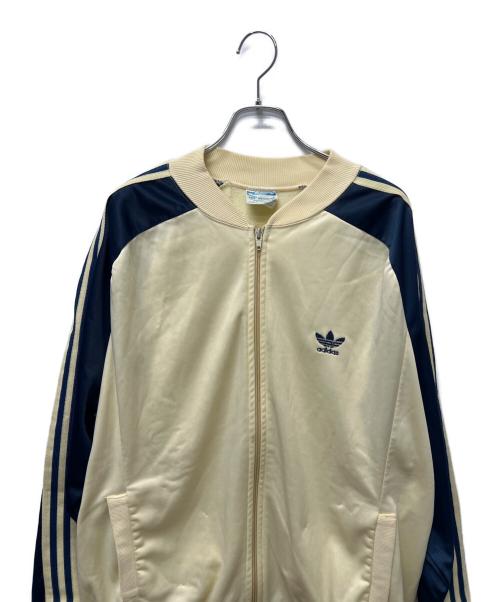 adidas（アディダス）adidas (アディダス) トラックジャケット イエロー×ネイビー サイズ:不明の古着・服飾アイテム