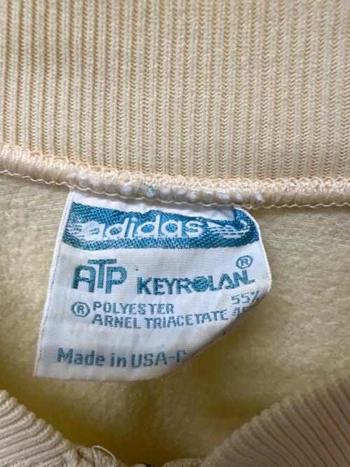 adidas（アディダス）adidas (アディダス) トラックジャケット イエロー×ネイビー サイズ:不明の古着・服飾アイテム