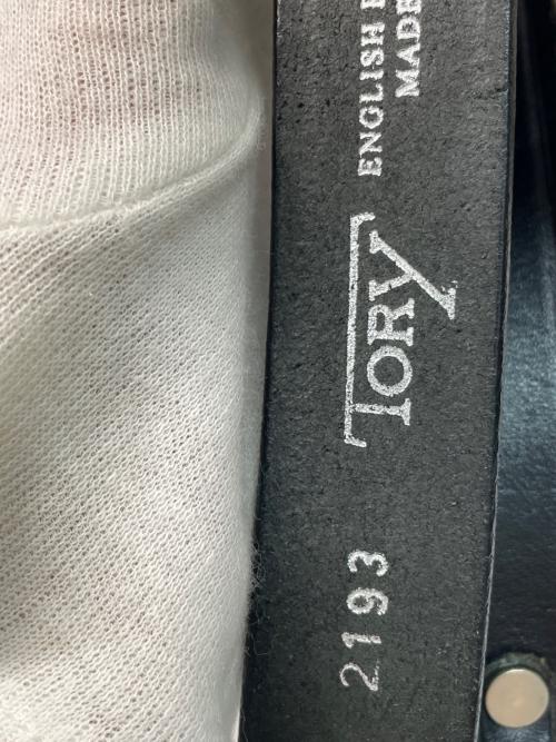 TORY LEATHER（トリーレザー）TORY LEATHER (トリーレザー) ベルト ブラックの古着・服飾アイテム