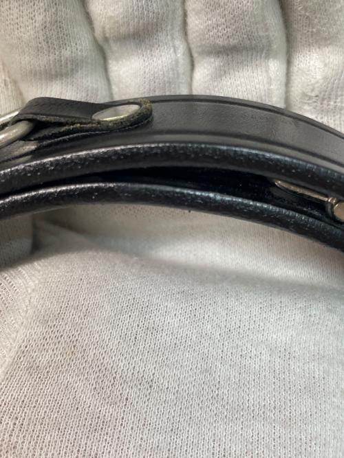 TORY LEATHER（トリーレザー）TORY LEATHER (トリーレザー) ベルト ブラックの古着・服飾アイテム