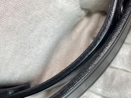 TORY LEATHER（トリーレザー）TORY LEATHER (トリーレザー) ベルト ブラックの古着・服飾アイテム