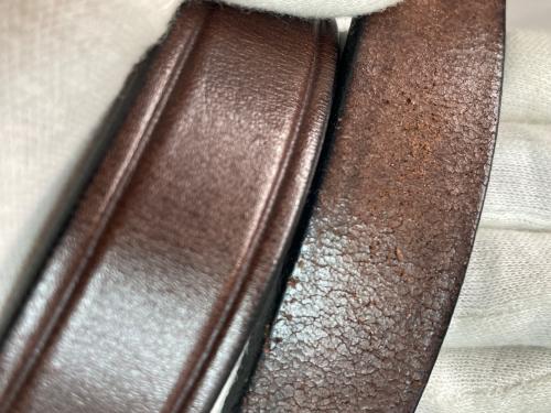 TORY LEATHER（トリーレザー）TORY LEATHER (トリーレザー) ベルト ブラウンの古着・服飾アイテム