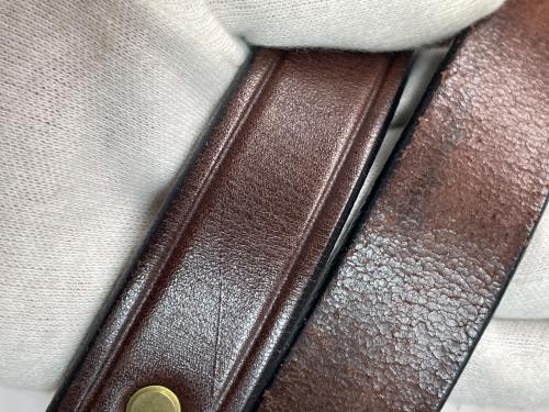 TORY LEATHER（トリーレザー）TORY LEATHER (トリーレザー) ベルト ブラウンの古着・服飾アイテム