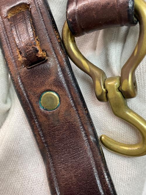 TORY LEATHER（トリーレザー）TORY LEATHER (トリーレザー) ベルト ブラウンの古着・服飾アイテム