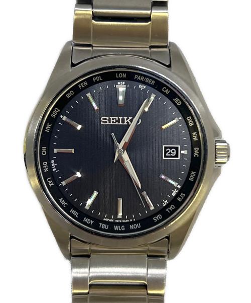 SEIKO（セイコー）SEIKO (セイコー) 腕時計 ブルーの古着・服飾アイテム