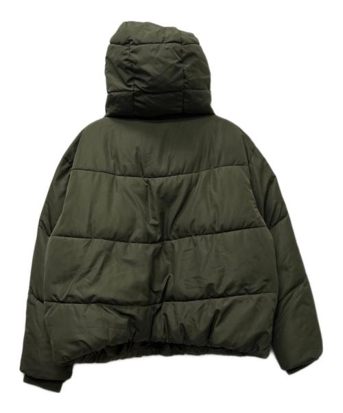 ZARA（ザラ）ZARA (ザラ) ショート丈中綿ジャケット カーキ サイズ:Ｍの古着・服飾アイテム