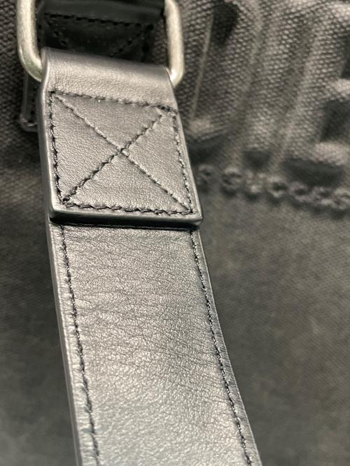 DIESEL（ディーゼル）DIESEL (ディーゼル) キャンバスNSトートバッグ ブラックの古着・服飾アイテム