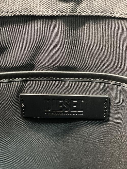 DIESEL（ディーゼル）DIESEL (ディーゼル) キャンバスNSトートバッグ ブラックの古着・服飾アイテム