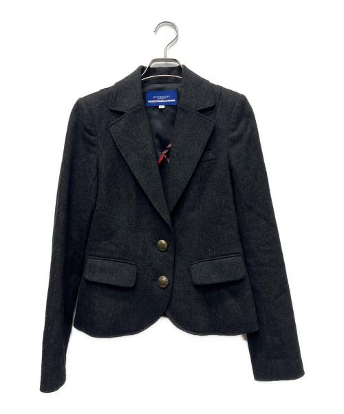 BURBERRY LONDON（バーバリーロンドン）BURBERRY LONDON (バーバリーロンドン) ウールジャケット グレー サイズ:３８の古着・服飾アイテム