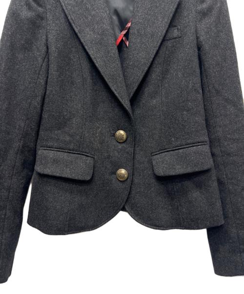 BURBERRY LONDON（バーバリーロンドン）BURBERRY LONDON (バーバリーロンドン) ウールジャケット グレー サイズ:３８の古着・服飾アイテム
