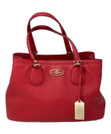 COACH（コーチ）の古着「2WAYバッグ」｜レッド