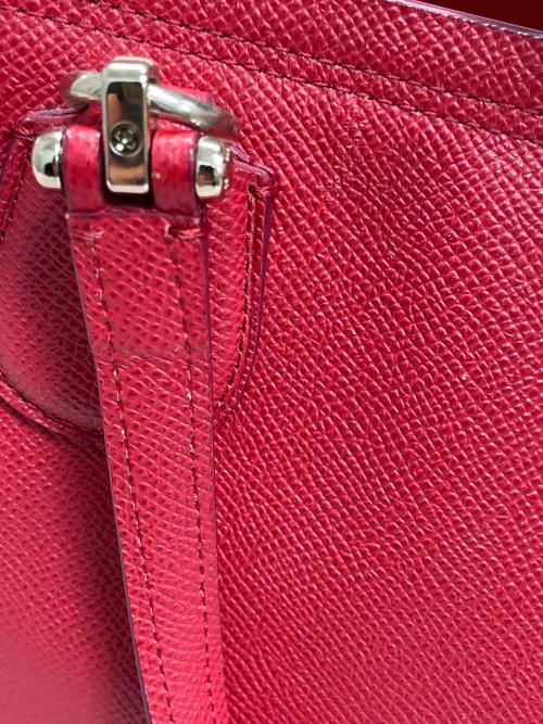 COACH（コーチ）COACH (コーチ) 2WAYバッグ レッドの古着・服飾アイテム