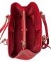 中古・古着 COACH (コーチ) 2WAYバッグ レッド：14000円