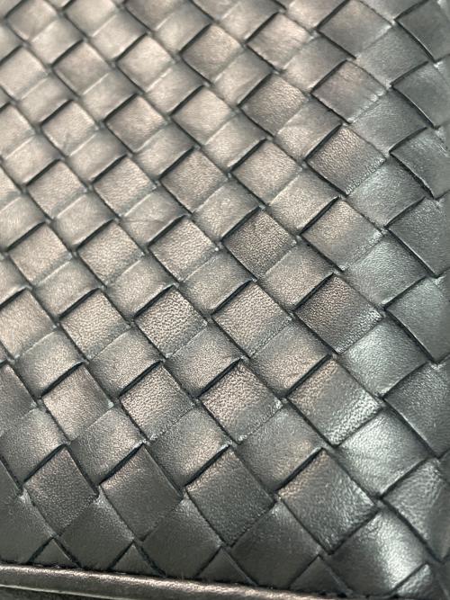 BOTTEGA VENETA（ボッテガベネタ）BOTTEGA VENETA (ボッテガベネタ) ラウンドファスナー財布 ブラックの古着・服飾アイテム