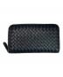 BOTTEGA VENETA (ボッテガベネタ) ラウンドファスナー財布 ブラック：20000円